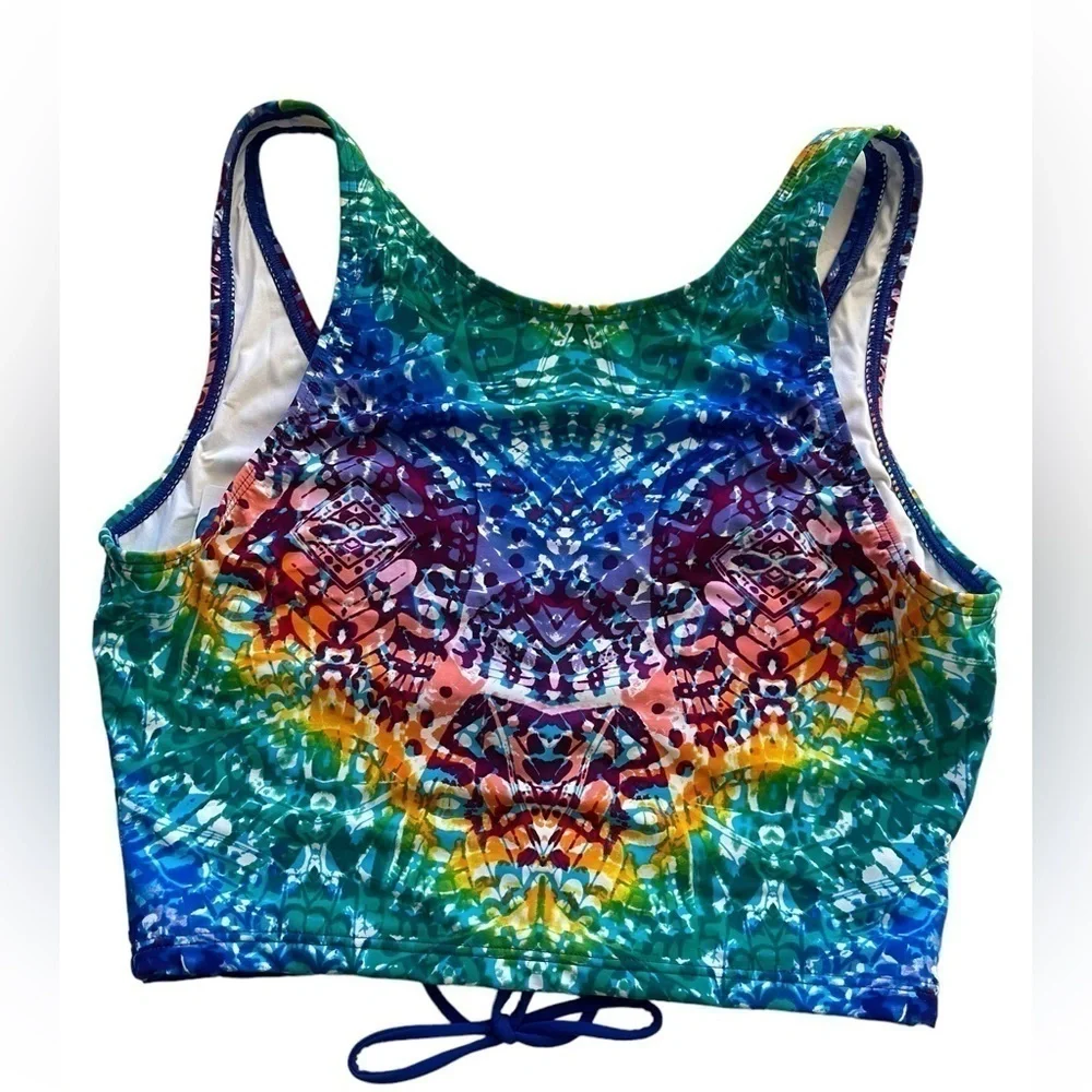 SkinnyDippers Alice Shirr Thing Triangle Top - Picture 3 of 3